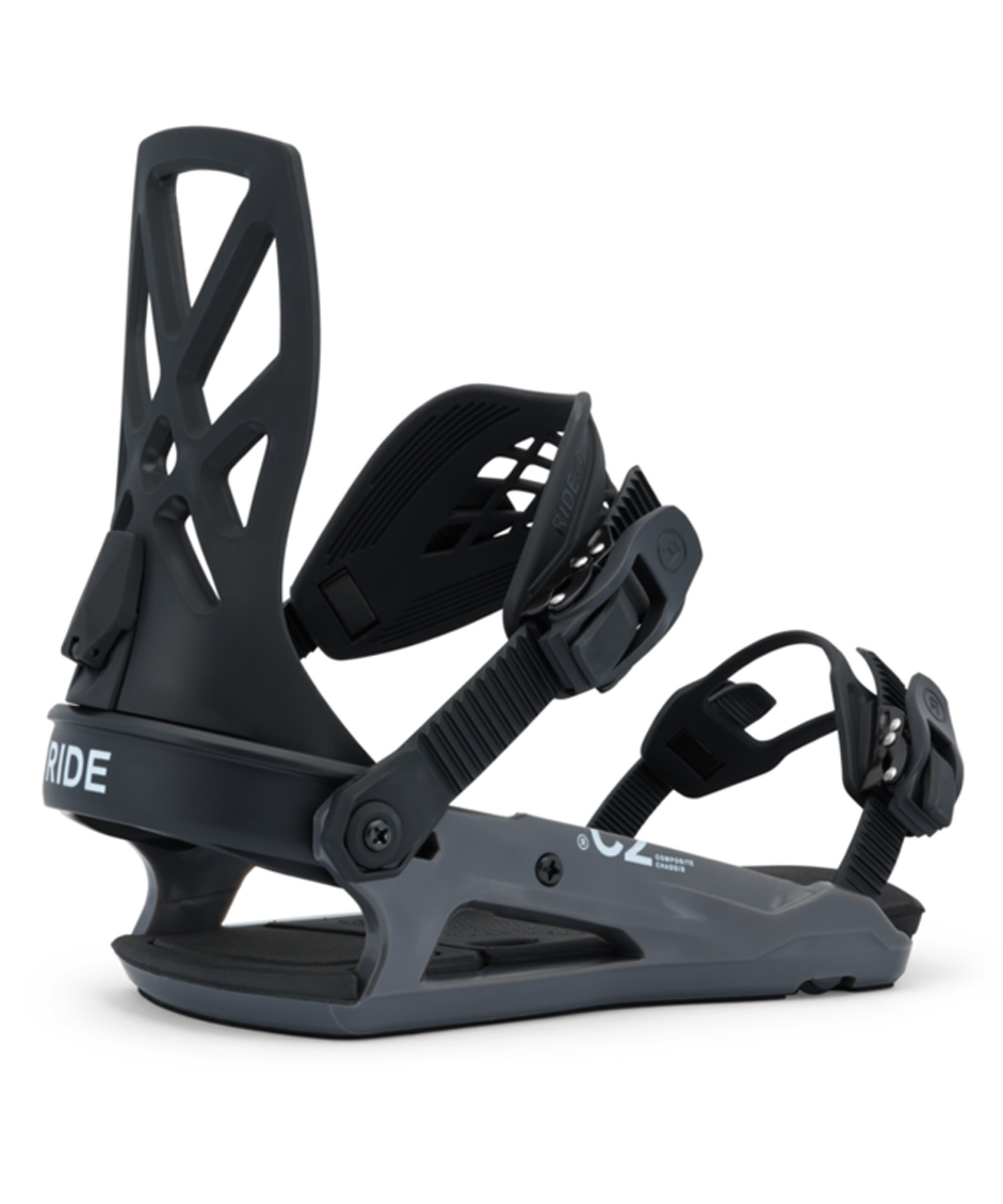 【2526】RIDE ライド スノーボード バインディング ビンディング メンズ C-2 ムラサキスポーツ 25-26モデル MM B28(BLACK-M)