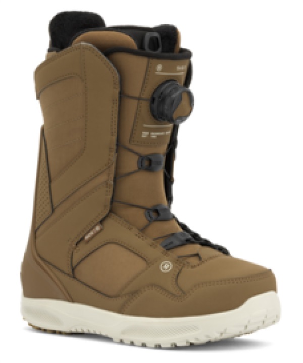【早期購入】RIDE ライド スノーボード ブーツ レディース SAGE BROWN ムラサキスポーツ 25-26モデル MM B28