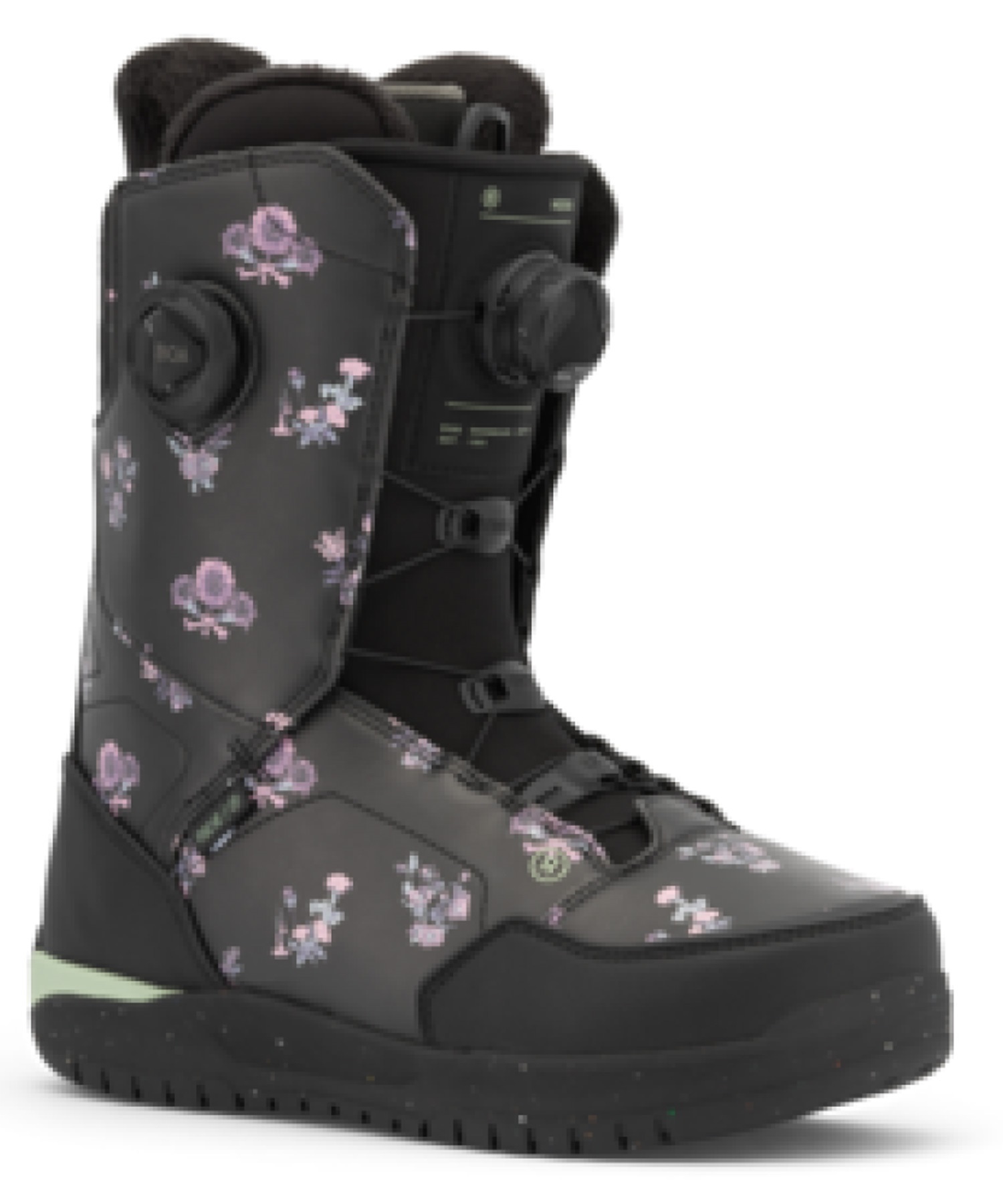 美品レディース スノボブーツ　 フロー HYKU COILER25.0 ボア Flow Women's Hyku Snowboard Boot 2015 | GetBoards.com