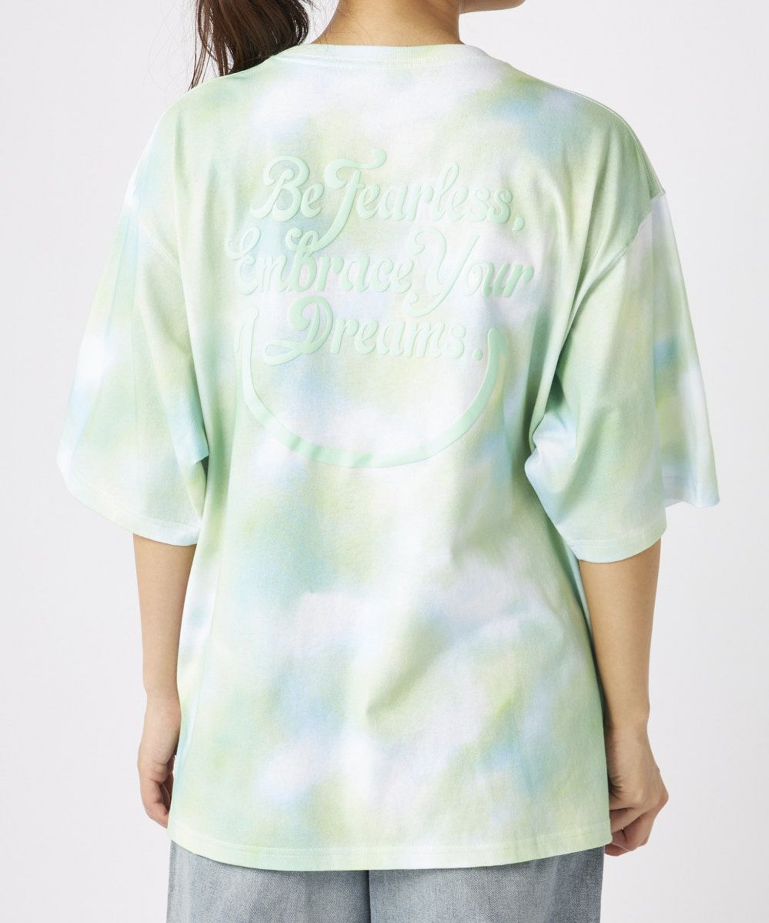 RUSTY ラスティー 半袖 Tシャツ レディース バックプリント ニコちゃん