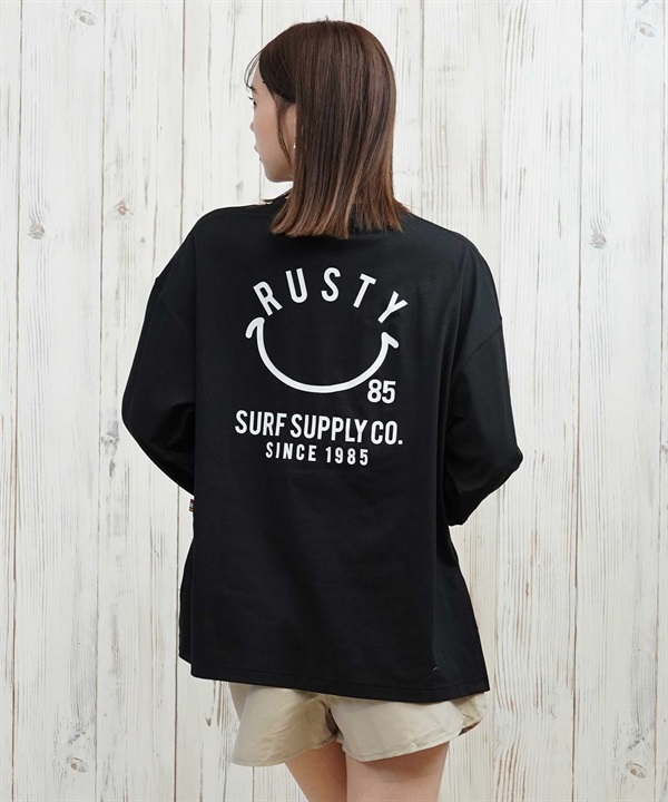 RUSTY ラスティ 水着 レディース  4点セット ブラトップ ショーツ ロンT トランクス ラッシュガード 水陸両用 UVカット 925804