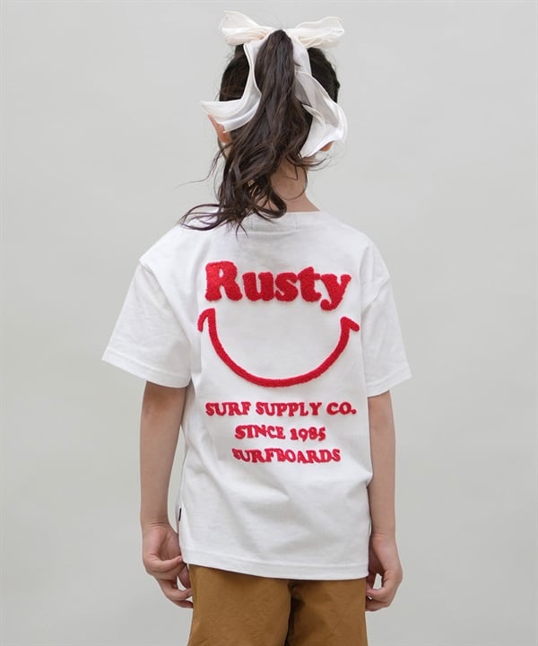 RUSTY ラスティー 半袖 Tシャツ キッズ 子供 965505