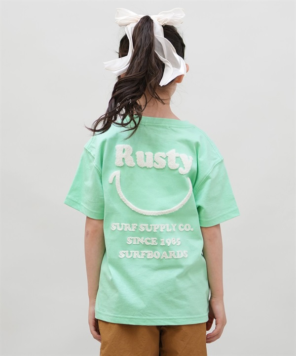 RUSTY ラスティー 半袖 Tシャツ キッズ 子供 965505