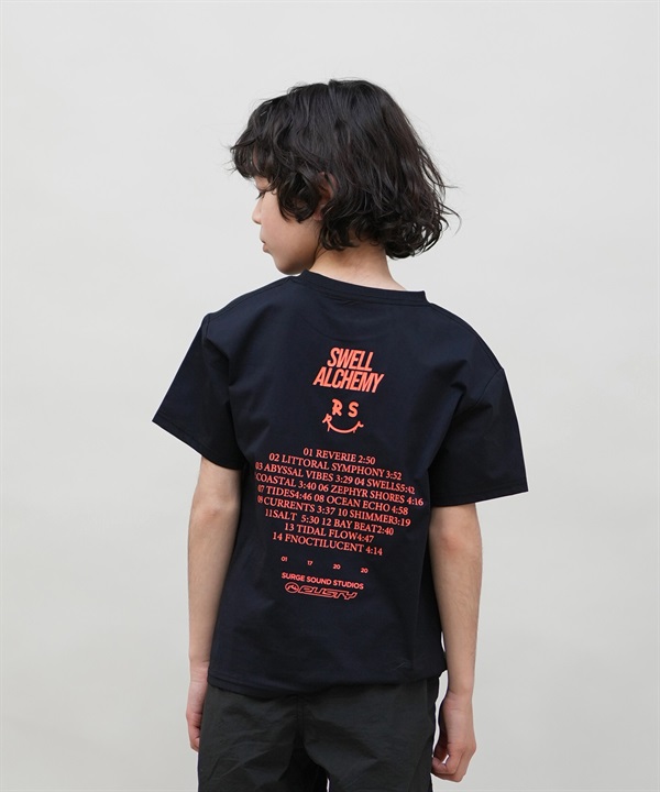 RUSTY ラスティ 水着 ラッシュガード 半袖 Tシャツ キッズ ジュニア 子供 男の子 女の子 水陸両用 吸水速乾 UVカット 965502
