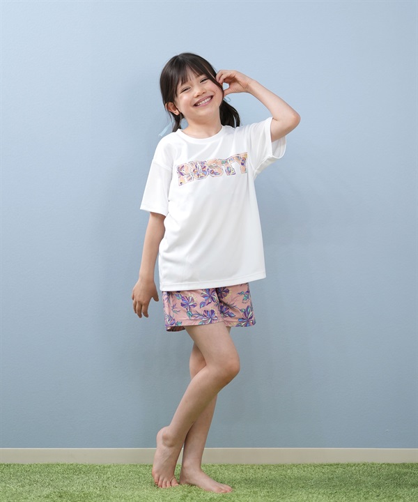 RUSTY ラスティ 水着 4点セット キッズ ジュニア 子供 女の子 スイムウェア ラッシュガード 水陸両用 965801