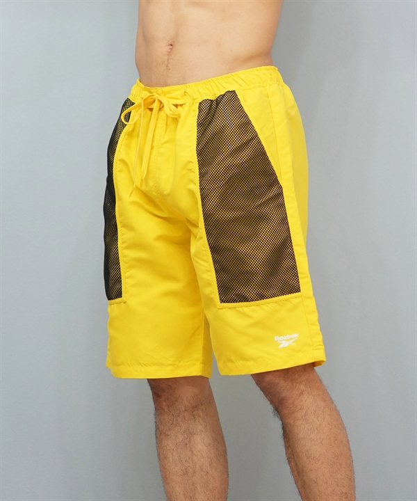 Reebok リーボック 水着 海パン トランクス サーフパンツ メンズ メッシュ ポケット ロゴ 水陸両用 425705