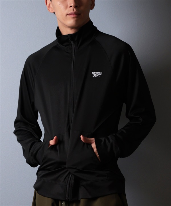 Reebok リーボック 水着 ラッシュガード 長袖 ジップアップ メンズ UVカット UVジャケット 425771