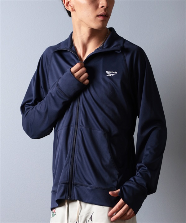 Reebok リーボック 水着 ラッシュガード 長袖 ジップアップ メンズ UVカット UVジャケット 425771