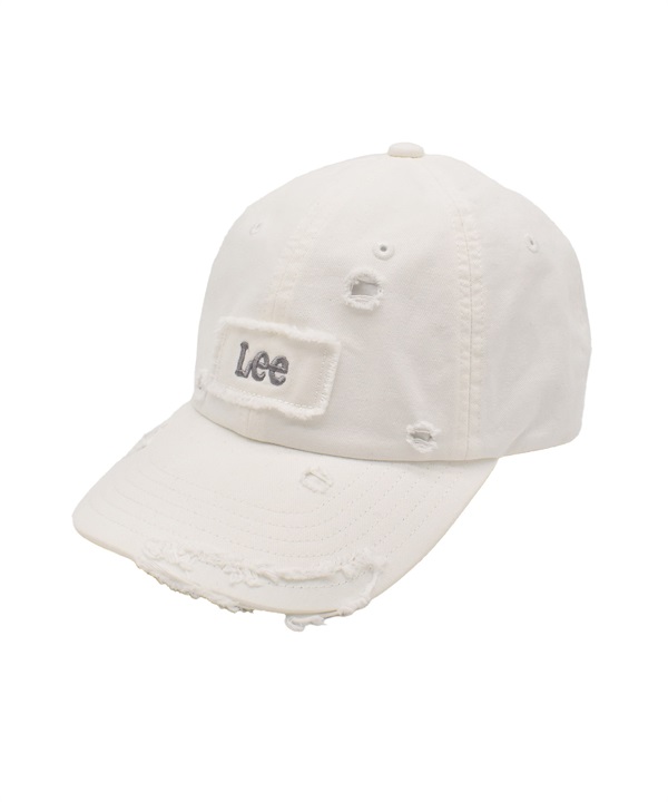 Lee リー キャップ ダメージ加工 ロゴ 刺しゅう ユニセックス LE COTTON DAMAGE CAP 251076606