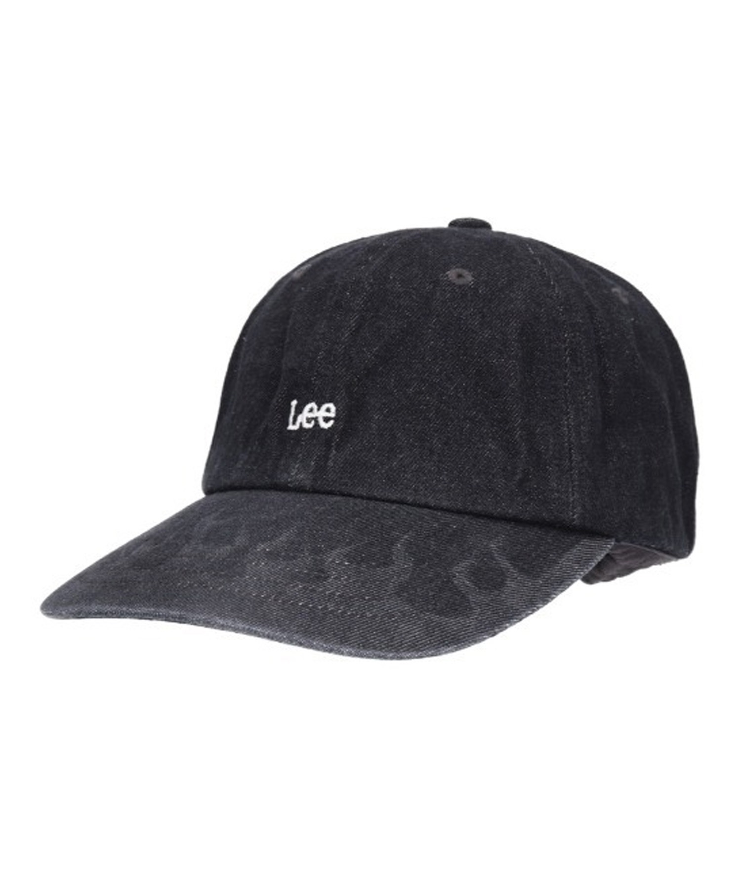 Lee リー キャップ 帽子 6パネル デニム生地 ロゴ ファイヤーパターン