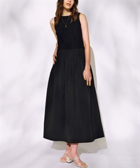 RIKKA FEMME リッカファム ワンピース レディース ノースリーブ ドッキングワンピース RF25SS24