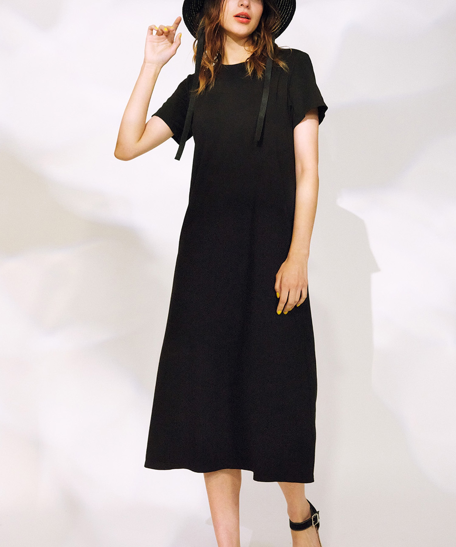 RIKKA FEMME リッカファム ワンピース レディース 半袖 カップ付き