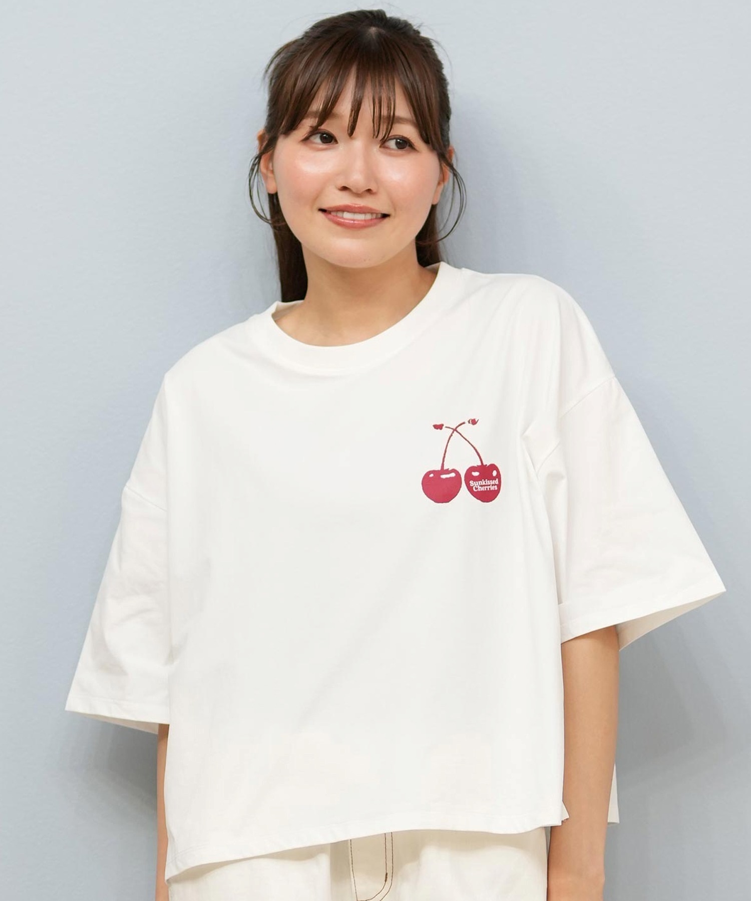 RIKKA FEMME リッカファム 半袖 Tシャツ レディース バックプリント UV