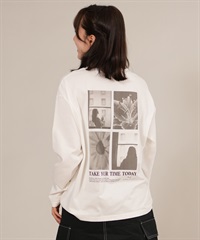 RIKKA FEMME リッカファム 長袖 Tシャツ ロンT レディース バック