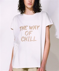 RIKKA FEMME リッカファム タンクトップ レディース ノースリーブ Tシャツ フロントプリント RF25SS05