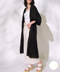 RIKKA FEMME リッカファム 長袖シャツ レディース ピンタックインドロングシャツ RF25SS20