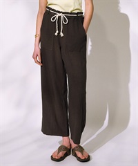 RIKKA FEMME/リッカファム レーヨン麻素材 イージーパンツ 接触冷感パンツ ハーフパンツ ショーツ  RF25SS01(GRY-FREE)