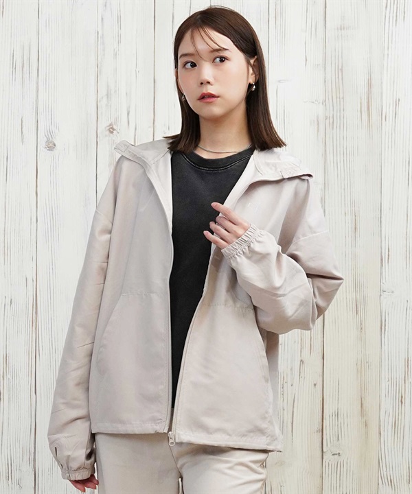 RIKKA FEMME リッカファム 水着 レディース ラッシュガード 長袖 パーカー ジップアップ フーディー 水陸両用 UVカット RN01