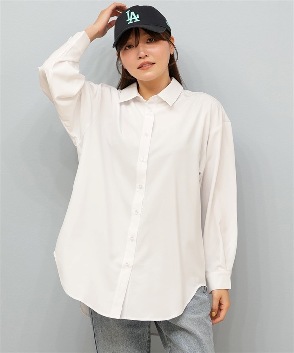 RIKKA FEMME リッカファム 水着 ラッシュガード 長袖 シャツ レディース 水陸両用 UVカット 吸水速乾 ストレッチ RN05