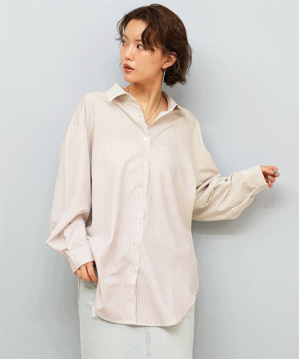 RIKKA FEMME リッカファム 水着 ラッシュガード 長袖 シャツ レディース 水陸両用 UVカット 吸水速乾 ストレッチ RN05