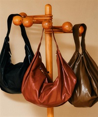 RIKKA FEMME リッカファム バッグ 2WAY シンプル ２WAY クロワッサンバッグ RFAC25FW09(BLK-FREE)