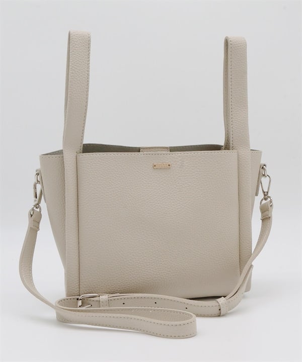RIKKA FEMME リッカファム ショルダーバッグ 2WAY シンプル ポーチ付き2wayPUトート RFAC25FW08