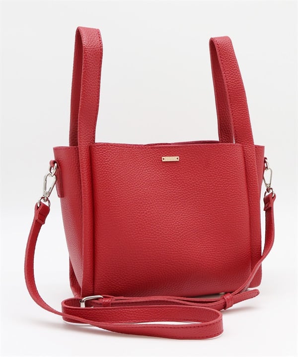 RIKKA FEMME リッカファム ショルダーバッグ 2WAY シンプル ポーチ付き2wayPUトート RFAC25FW08