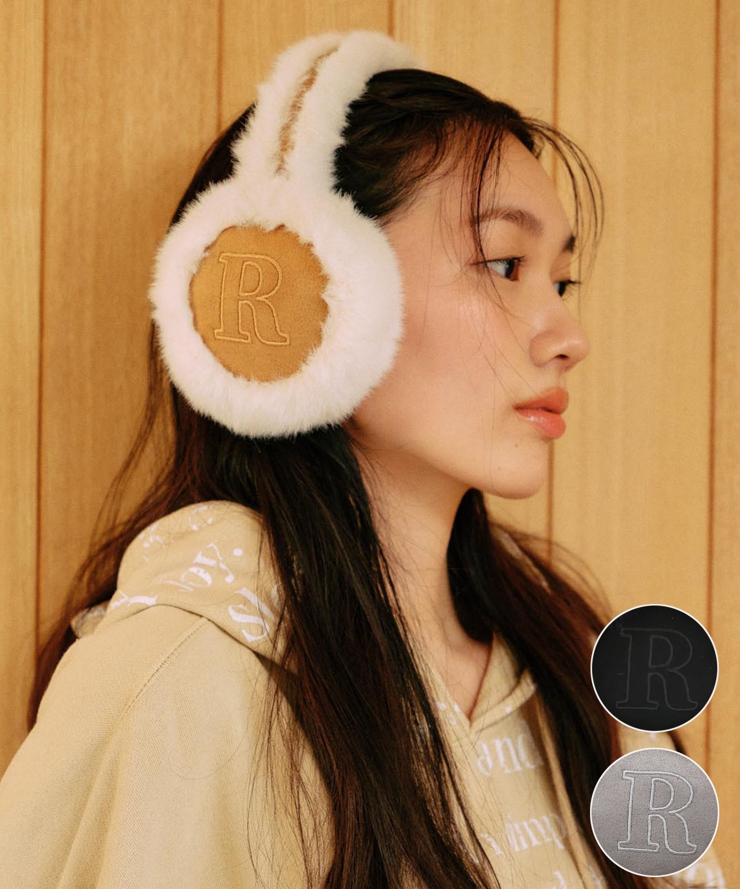 RIKKA FEMME リッカファム イヤーマフラー 耳当て ファー RFAC25FW05