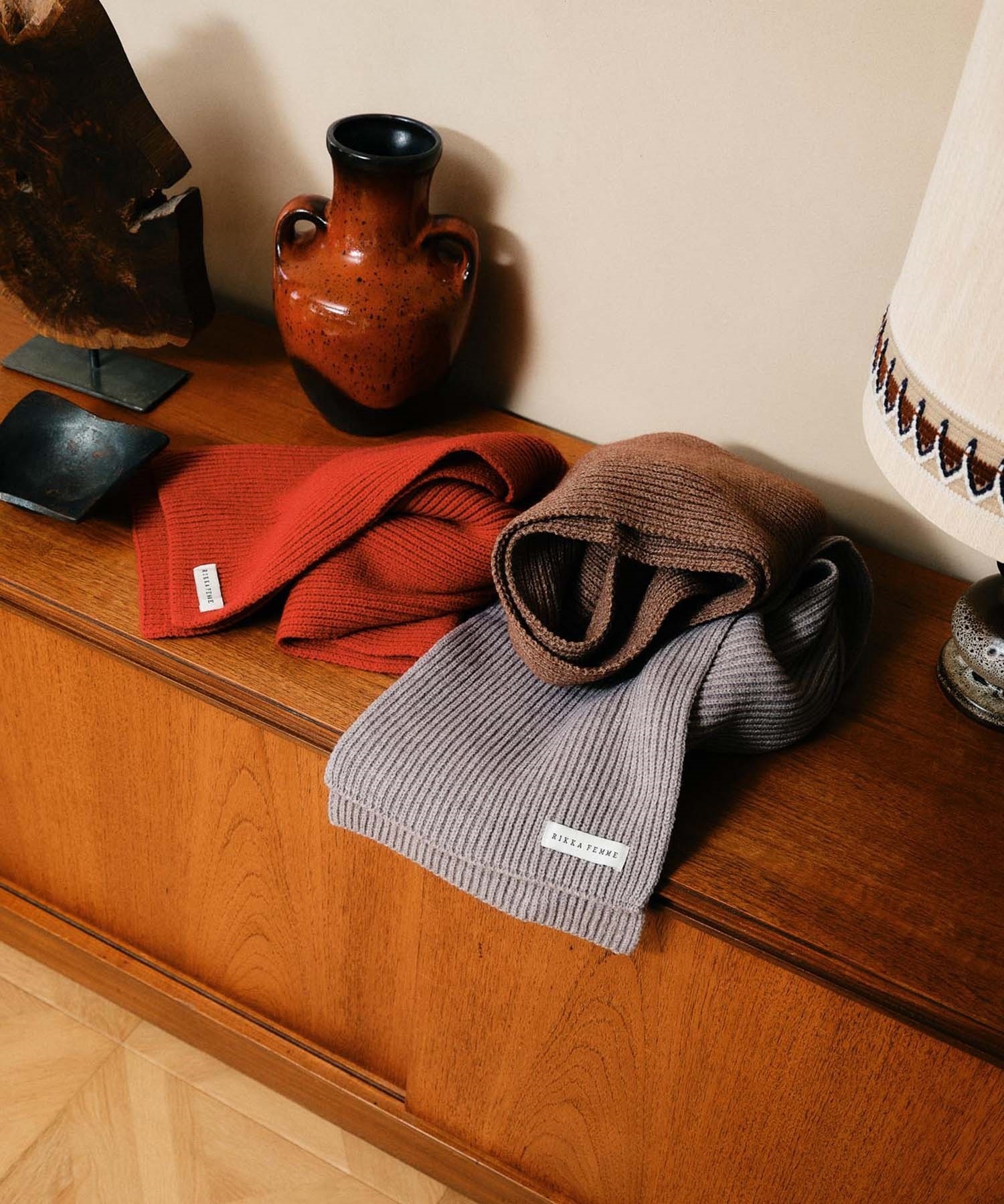 RIKKA FEMME リッカファム マフラー ストール RFAC25FW06 手袋