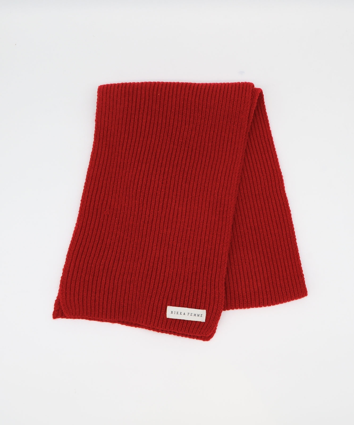 RIKKA FEMME リッカファム マフラー ストール RFAC25FW06(RED-FREE)