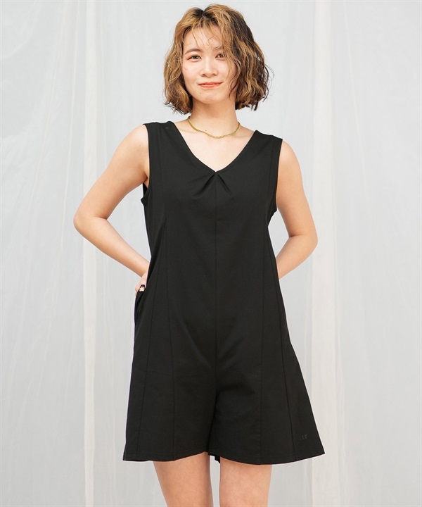 REEF リーフ 水着 ラッシュガード タンクトップ レディース 水陸両用 UVカット ショートパンツサロペット REEF25S-01