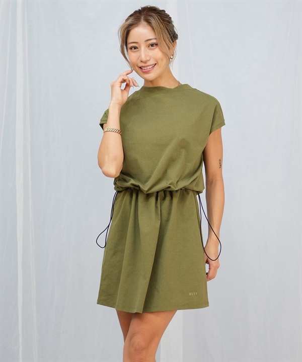 REEF リーフ 水着 ラッシュガード タンクトップ レディース 水陸両用 UVカット Tシャツワンピース REEF25S-04