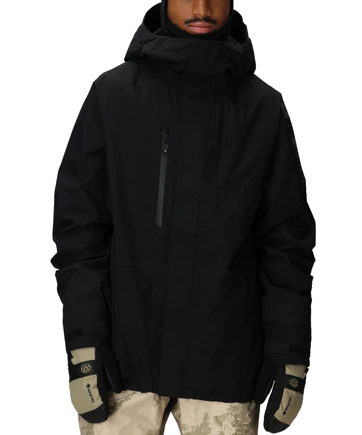 686 GORE-TEX ジャケット Lサイズ 黒　XLサイズ相当 早期購入/店頭受取対象外】 686 シックスエイトシックス