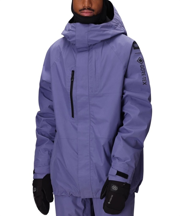 【早期購入/店頭受取対象外】 686 シックスエイトシックス スノーボード ウェア ジャケット ユニセックス GORE-TEX CORE SHELL ゴアテックス 25-26モデル MM A17