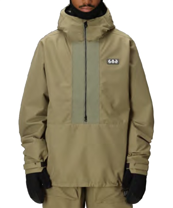 【早期購入/店頭受取対象外】 686 シックスエイトシックス スノーボード ウェア ジャケット ユニセックス GHOST 2.5L ANORAK 25-26モデル MM A17
