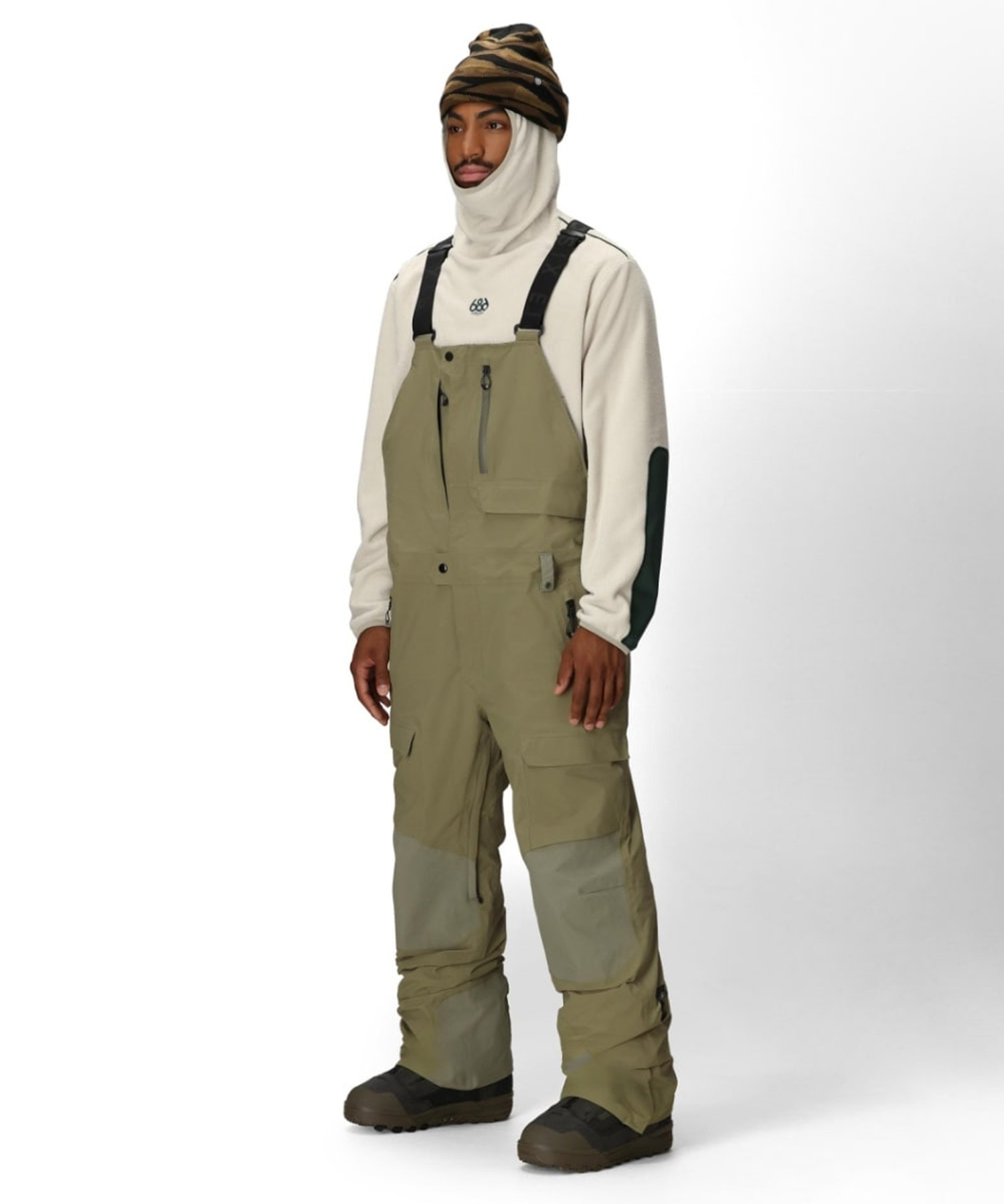 【早期購入/店頭受取対象外】 686 シックスエイトシックス スノーボード ウェア パンツ ユニセックス GORE-TEX DISPATCH BIB ゴアテックス 25-26モデル MM A17(SGE-M)