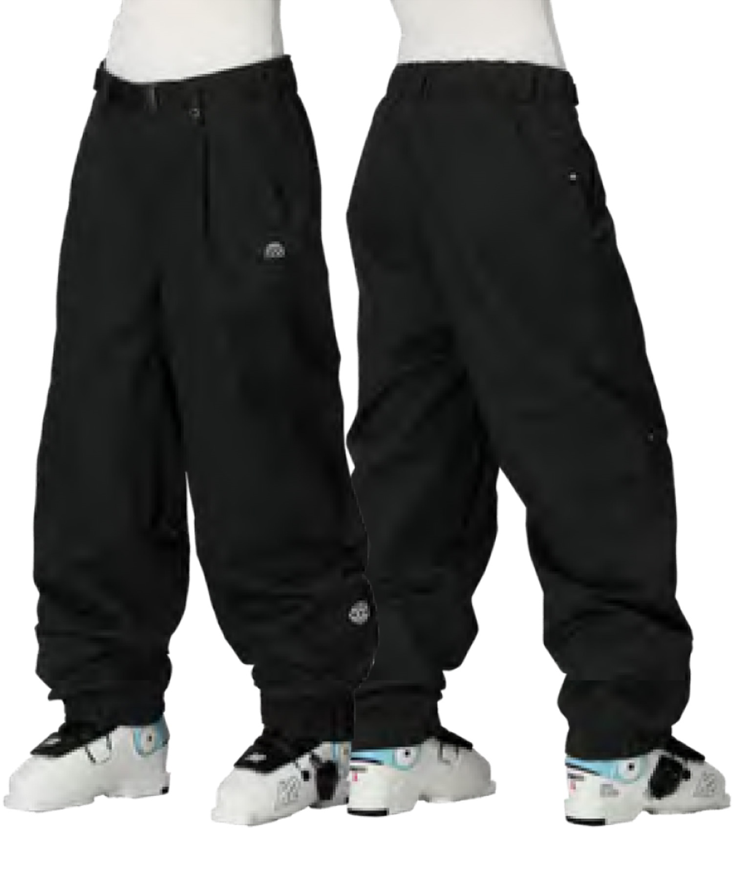 686 レディース スキー スノーボードパンツ ウェアー M 黒 686/シックスエイトシックス レディース スノージブパンツ M3WN410