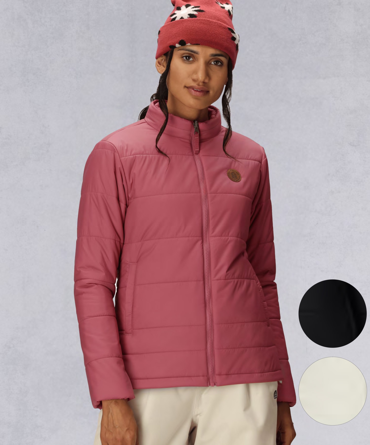 686 GLCR ボードウェア インサレーション内臓　M ネイビー/レッド 686 シックスエイトシックス W THERMAL PUFF INS JK スノーボード