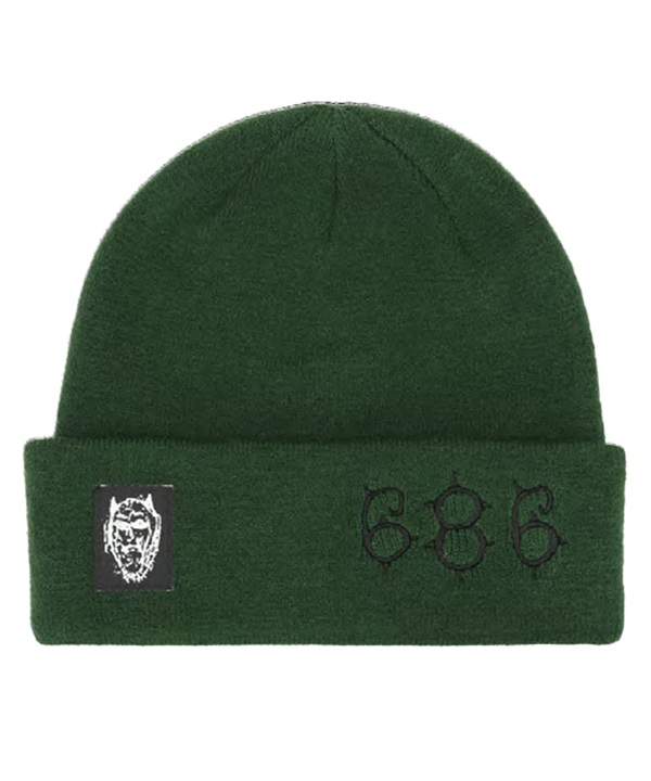 686 シックスエイトシックス COOPER BEANIE スノーボード ビーニー ユニセックス ムラサキスポーツ 25-26モデル MM H21【2526】