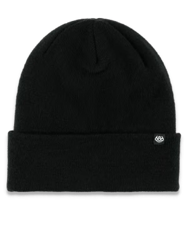686 シックスエイトシックス STANDARD ROLL UP BEANIE スノーボード ビーニー ユニセックス ムラサキスポーツ 25-26モデル MM H21【2526】