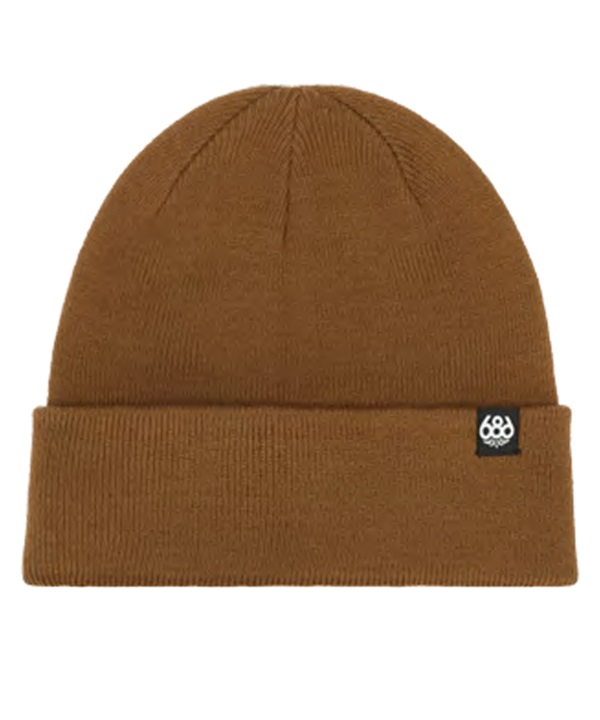 686 シックスエイトシックス STANDARD ROLL UP BEANIE スノーボード ビーニー ユニセックス ムラサキスポーツ 25-26モデル MM H21【2526】