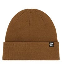 686 シックスエイトシックス STANDARD ROLL UP BEANIE スノーボード ビーニー ユニセックス ムラサキスポーツ 25-26モデル MM H21【2526】(CRML-F)