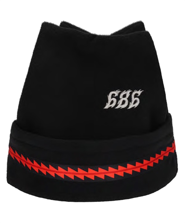 686 シックスエイトシックス 4 POINTS FLEECE HAT スノーボード ビーニー ユニセックス ムラサキスポーツ 25-26モデル MM H21【2526】