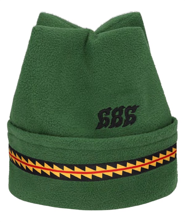 686 シックスエイトシックス 4 POINTS FLEECE HAT スノーボード ビーニー ユニセックス ムラサキスポーツ 25-26モデル MM H21【2526】