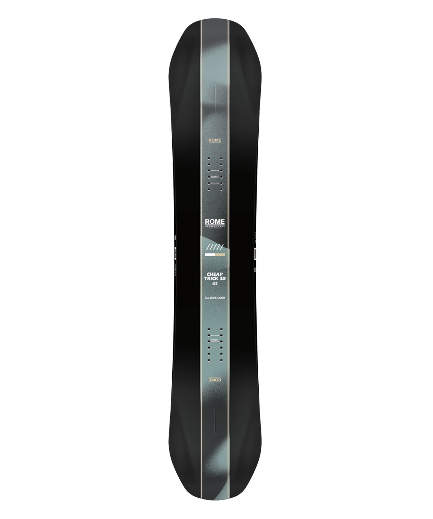 【早期購入】 ROME ローム スノーボード 板 メンズ CHEAP TRICK 3D ムラサキスポーツ 25-26モデル MM B21(ONECOLOR-147cm)