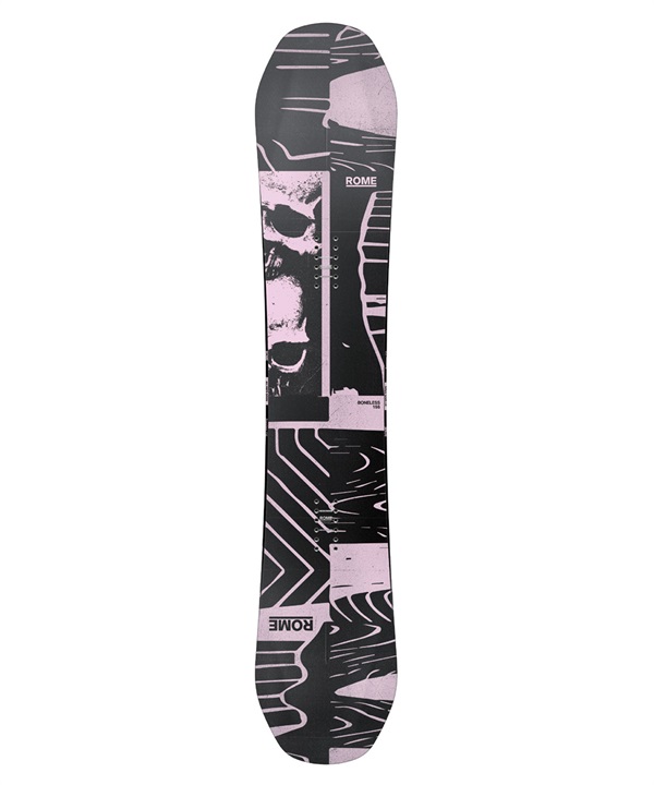 【早期購入】 ROME ローム スノーボード 板 メンズ BONELESS   ムラサキスポーツ 25-26モデル MM B21