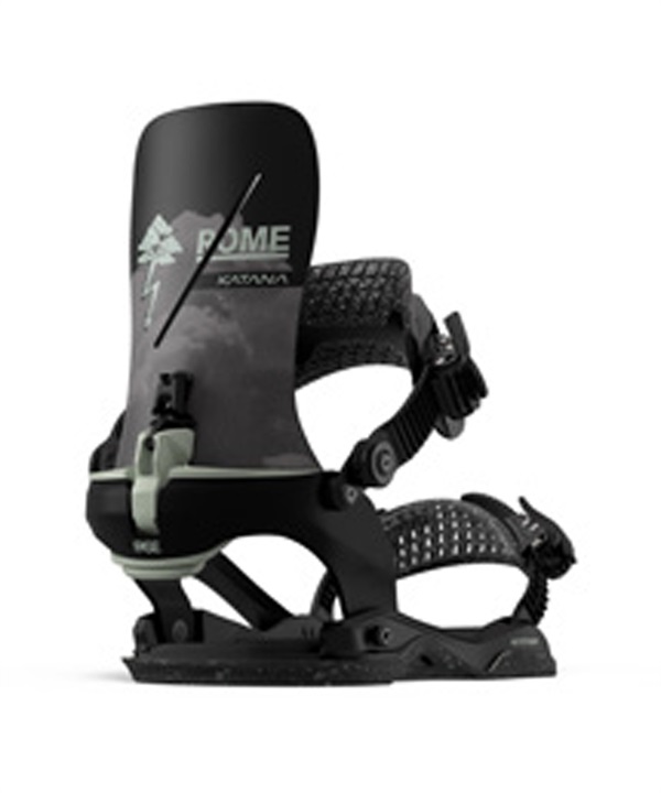 【早期購入】 ROME ローム スノーボード バインディング ビンディング メンズ KATANA AW FASE x STALE ムラサキスポーツ 25-26モデル MM B21