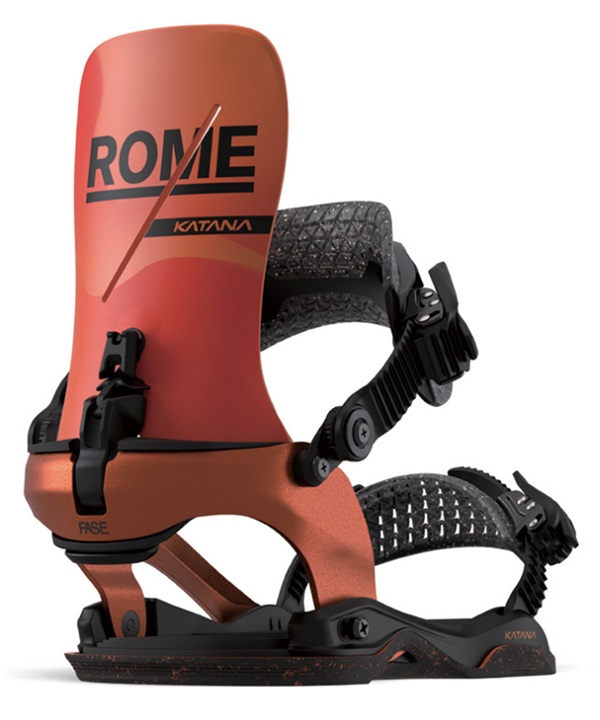 【早期購入】 ROME ローム スノーボード バインディング ビンディング ユニセックス KATANA AW FASE  ムラサキスポーツ 25-26モデル MM B21