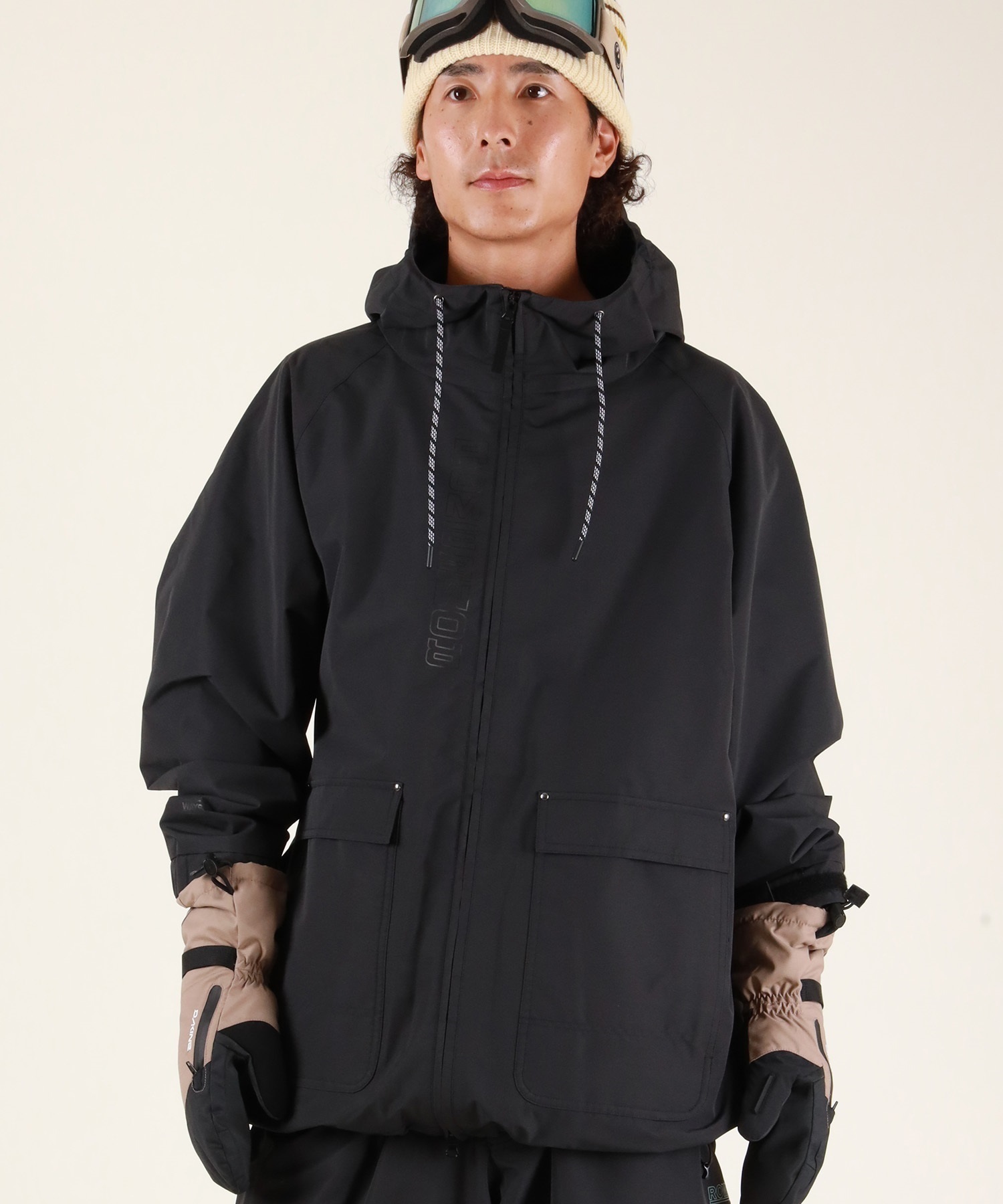 【2526】ROME ローム スノーボード ウェア ジャケット ユニセックス DRIFTER JK ムラサキスポーツ 25-26モデル MM D18(BLACK-XS)