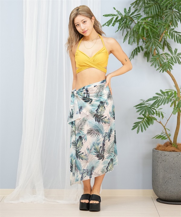 LAETITIA レリッタ 3点セット 水着 レディース  パレオ 450601